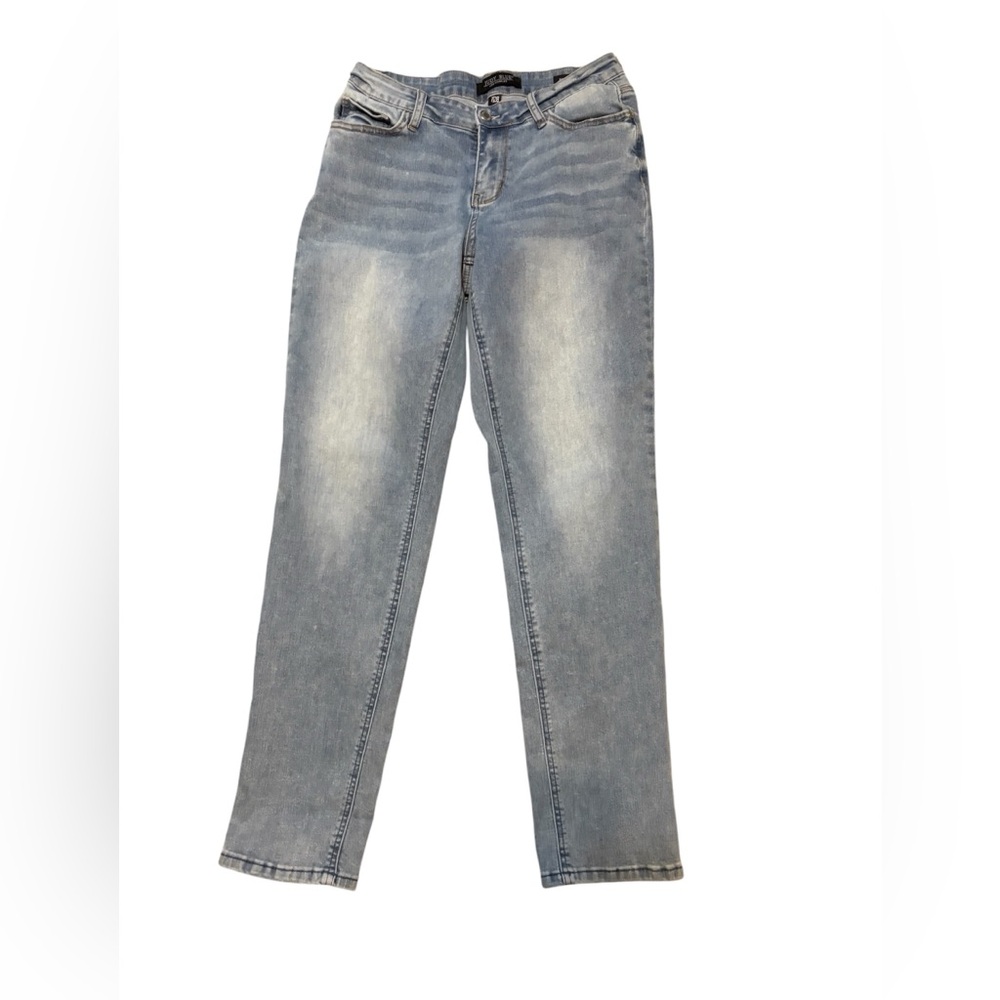 Judy Blue  Faded Light Blue Straight Jeans